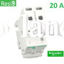 Автоматический выключатель 2Р 20А, C, 6кА, Schneider Electric RESI9 (R9F12220)